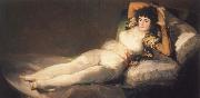 Francisco de goya y Lucientes The Clothed Maja oil painting